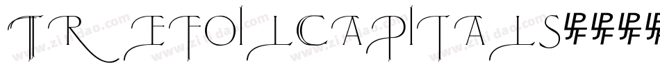 TrefoilCapitals字体转换