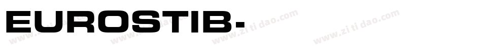 EUROSTIB字体转换