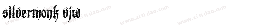 SilverMonk-VjW6字体转换