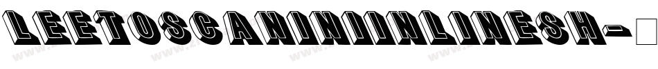 LeeToscaniniInlineSH字体转换
