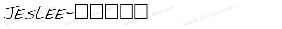 JesLee字体转换