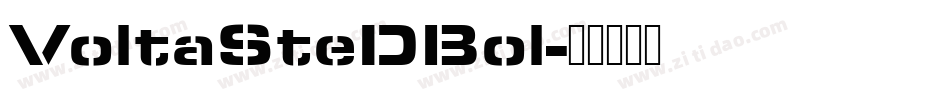 VoltaSteDBol字体转换