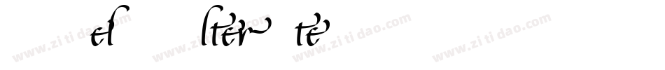 HanselEF-Alternates字体转换