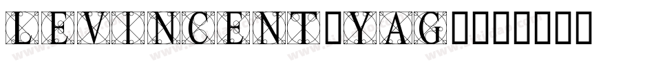 Levincent-YAg8字体转换