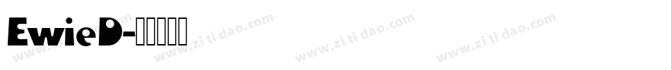 EwieD字体转换