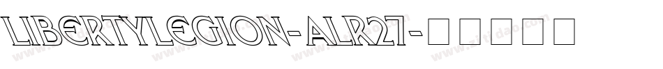 LibertyLegion-ALR27字体转换