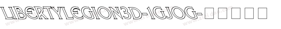 LibertyLegion3D-1GjOg字体转换