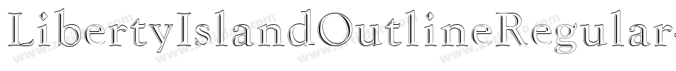 LibertyIslandOutlineRegular-1A3Z字体转换