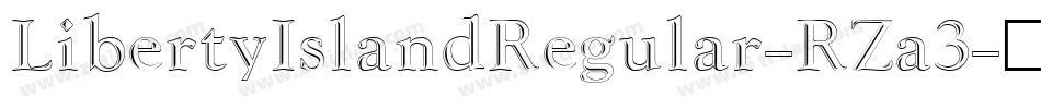 LibertyIslandRegular-RZa3字体转换