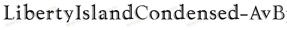 LibertyIslandCondensed-AvBp字体转换