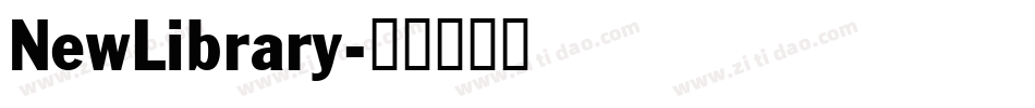 NewLibrary字体转换