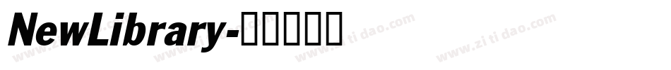 NewLibrary字体转换