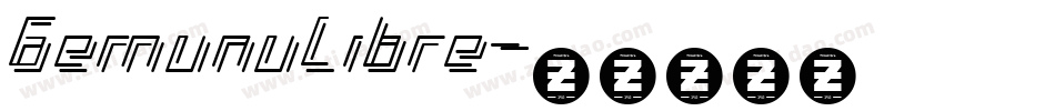 GemunuLibre字体转换
