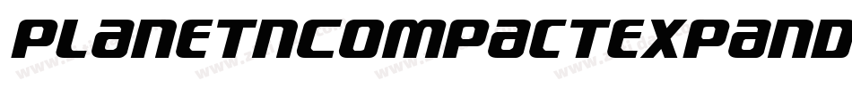 PlanetNCompactExpandedItal-l1qq字体转换