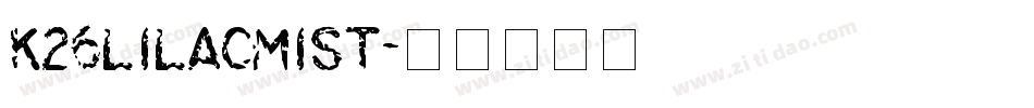 K26LilacMist字体转换