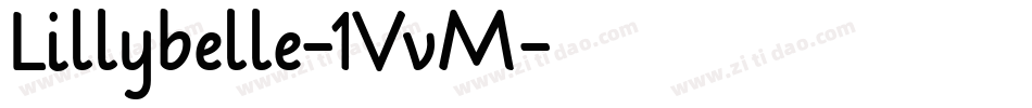 Lillybelle-1VvM字体转换