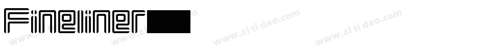 Fineliner字体转换