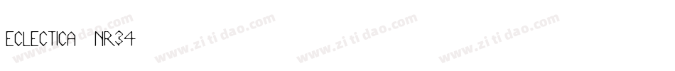 Eclectica-nR34字体转换