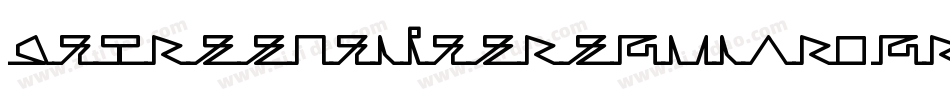 CfTreeOfLifeRegular-GrVa字体转换