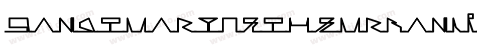SanctuaryOfTheUrbanLifeRegularFonty-Z9rl字体转换