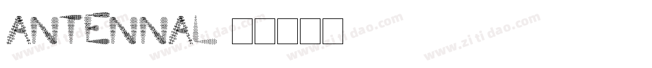 antennal字体转换