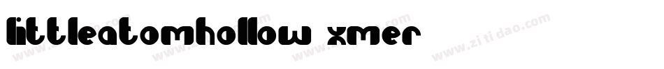 LittleAtomHollow-xMER字体转换