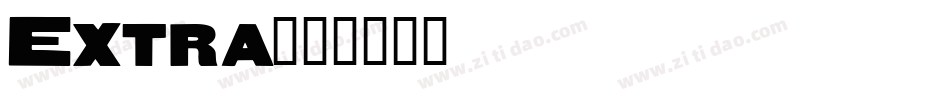 Extra字体转换