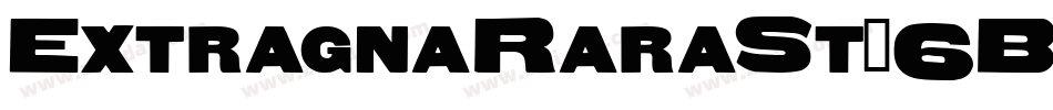 ExtragnaRaraSt-6Bmg字体转换