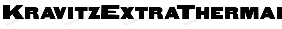 KravitzExtraThermal-pgjK字体转换