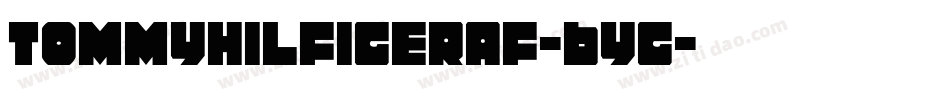 TommyHilfigerAf-6yg字体转换