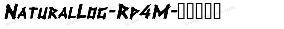 NaturalLog-Rp4M字体转换