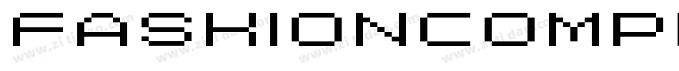 FashionCompressedStd_0字体转换