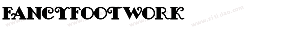 FANCYFOOTWORK字体转换