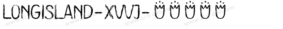 LongIsland-XVvj字体转换