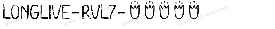 LongLive-rVL7字体转换