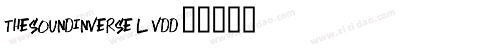TheSoundInverse-L3VDD字体转换