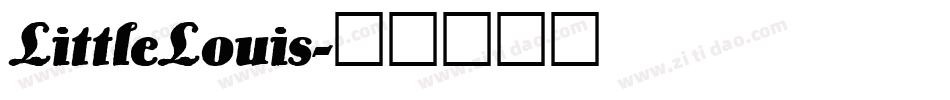LittleLouis字体转换