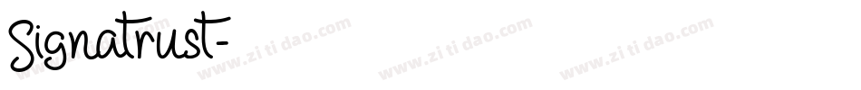 Signatrust字体转换