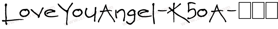 LoveYouAngel-K5oA字体转换