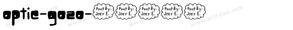 Optic-GoZO字体转换