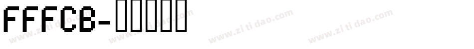 FFFCB字体转换