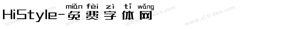 HiStyle字体转换