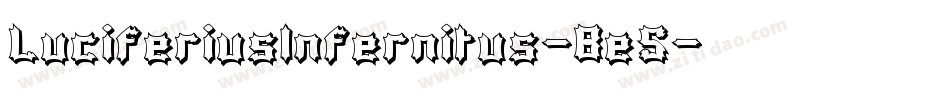 LuciferiusInfernitus-Be5字体转换