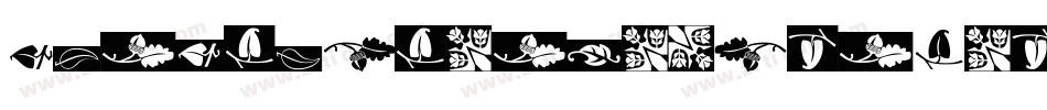 LudlowBordersAndOrnaments-w11B9字体转换