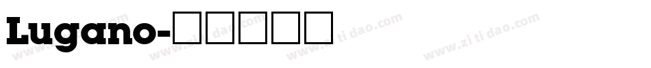 Lugano字体转换