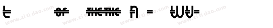 LuncheonetteNf-nnWV字体转换
