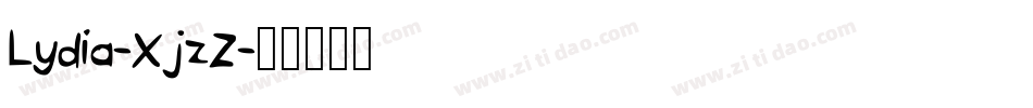 Lydia-XjzZ字体转换