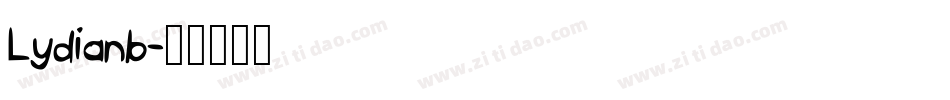 Lydianb字体转换