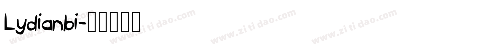 Lydianbi字体转换