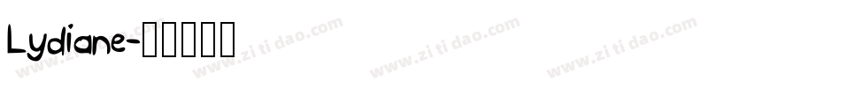 Lydiane字体转换